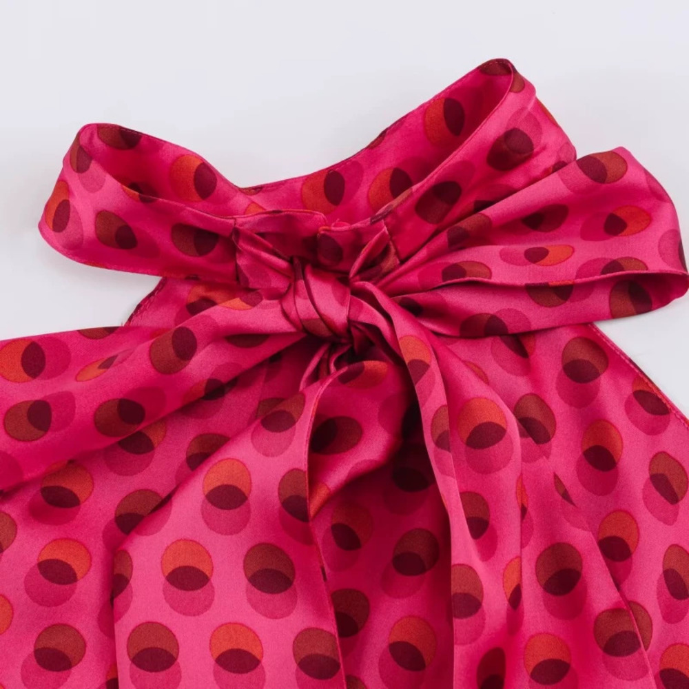 ZARA Chic Polka Dot Strappy Dress